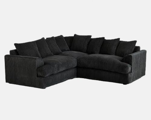 Manny Jumbo Cord 5 Seater Corner Sofa