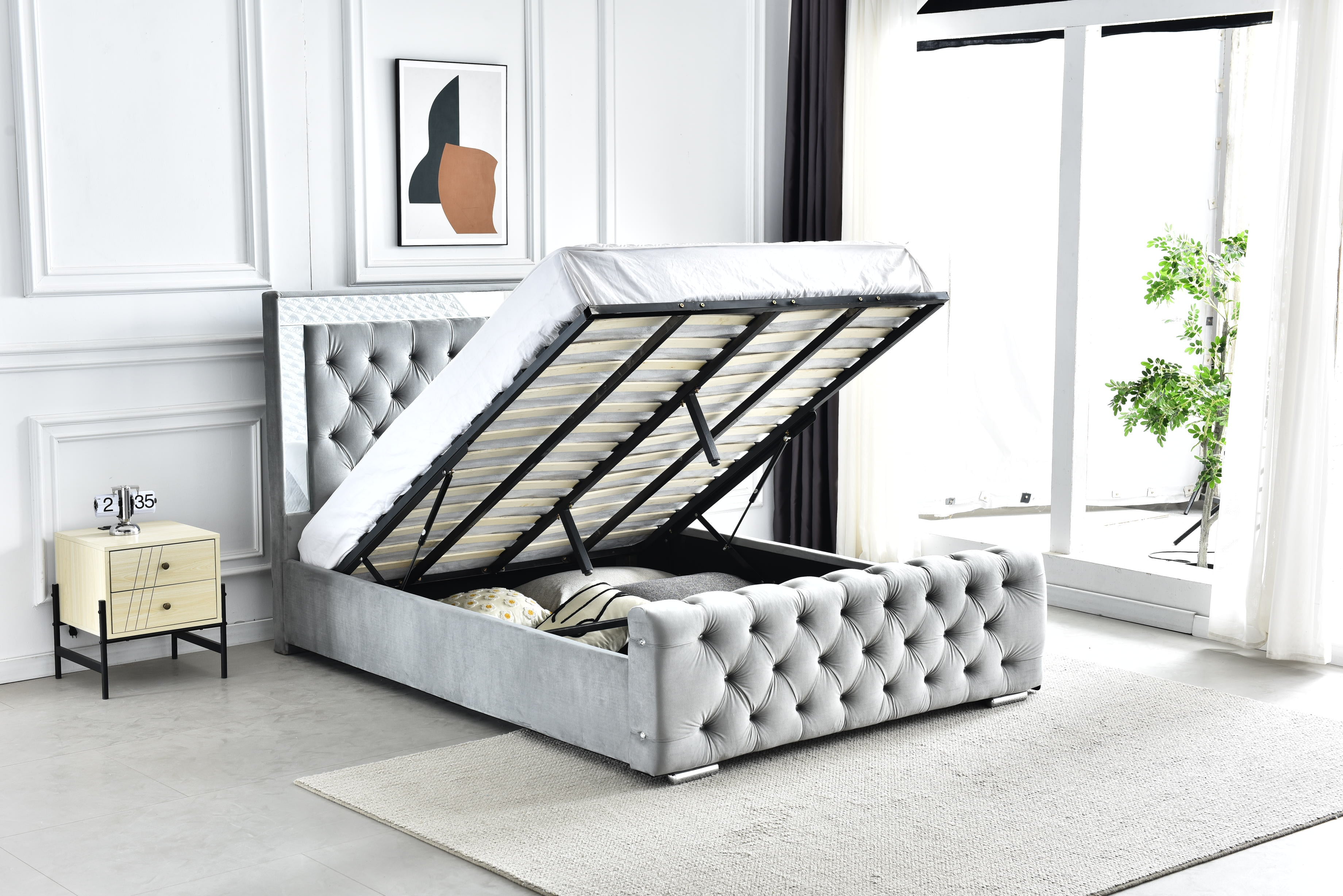 Ottoman Storage Bed Frame