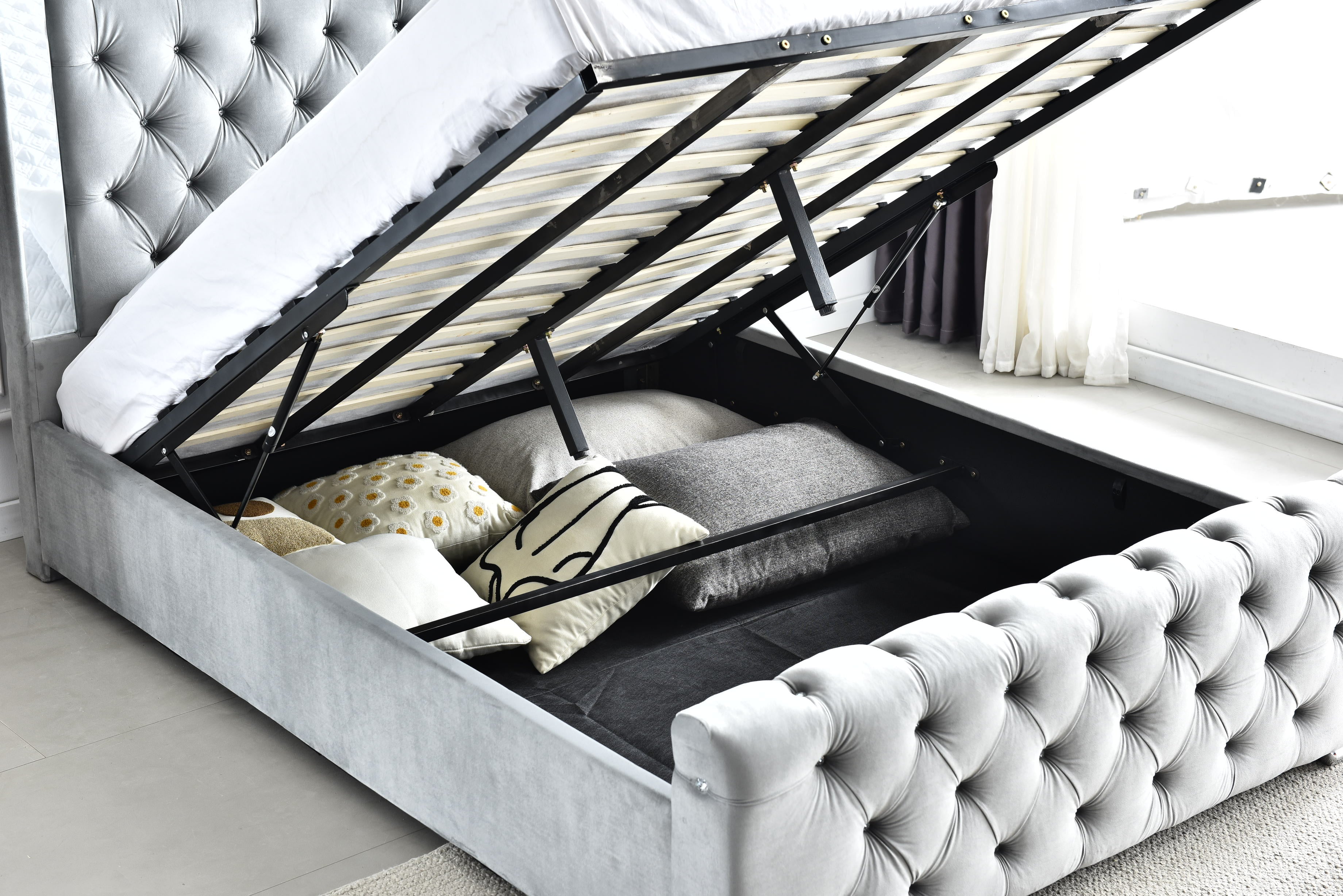 Ottoman Storage Bed Frame